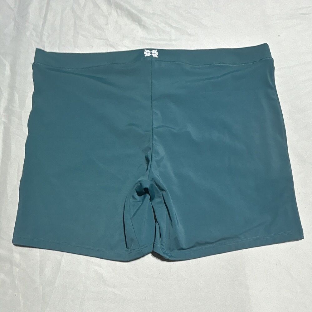 Woxer Swim Baller Shorts Teal Blue Green Boardshort Trunks Size Large L - Picture 5 of 6
